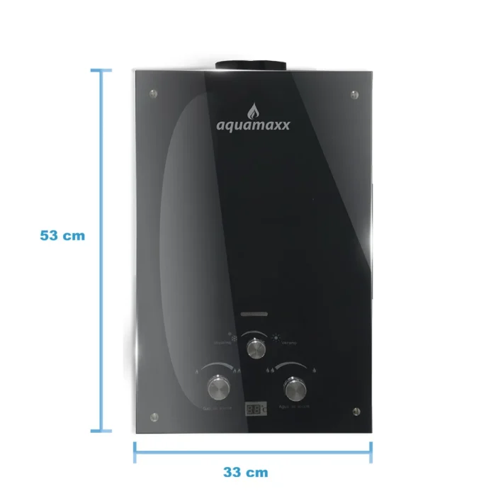 Terma de paso 7.5 Ltsmin Tipo B con vidrio templado Aquamaxx - Imagen 3