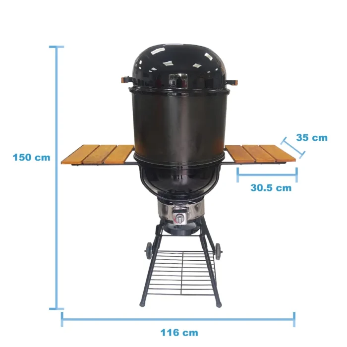 Parrilla Galaxy Top: 2 equipos en 1 (Parrilla + Cilindro) SPARTAN GRILLS - Imagen 5