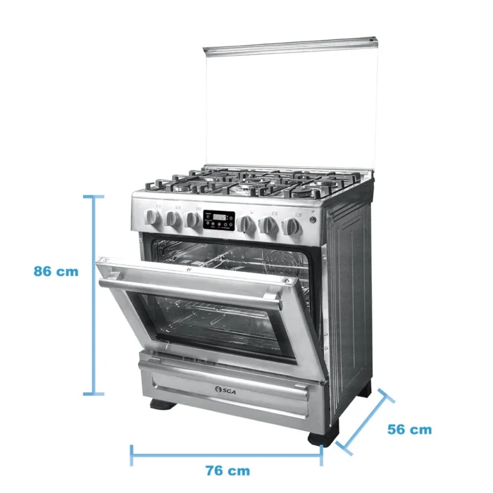Cocina Platinum 30″ Digital a Gas SGA - Imagen 4