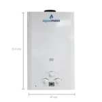 Terma de paso a gas 16 Lts/min Tipo B Aquamaxx - Imagen 2