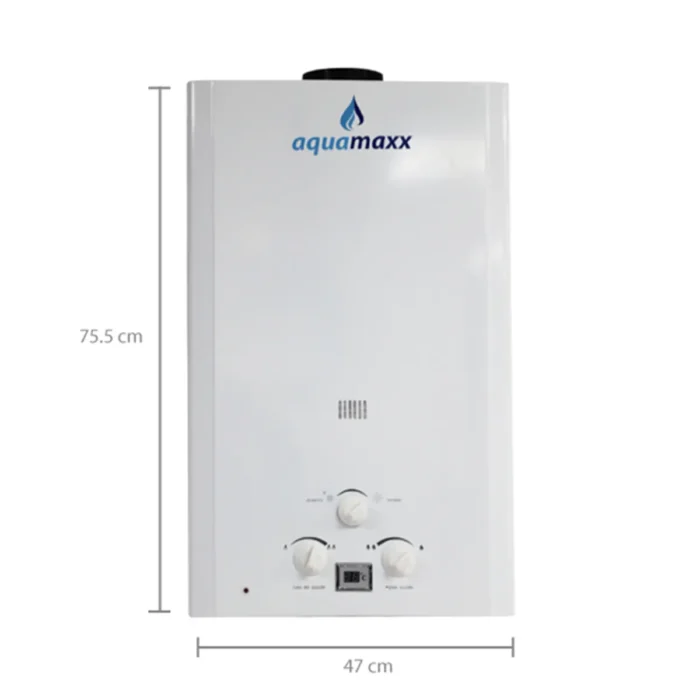 Terma de paso a gas 16 Lts/min Tipo B Aquamaxx - Imagen 2