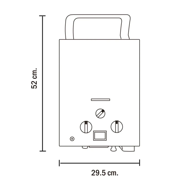 Terma 5.5 Lts/Min PREMIUM Tipo A AQUAMAXX - Imagen 3
