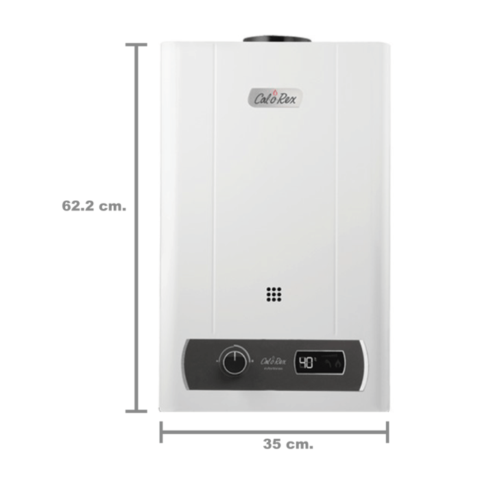 Terma a gas de 13 Lts/min Tipo B Calorex - Imagen 2