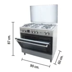 Cocina 6H Platinum 6 90 Para Profesionales SGA - Imagen 4